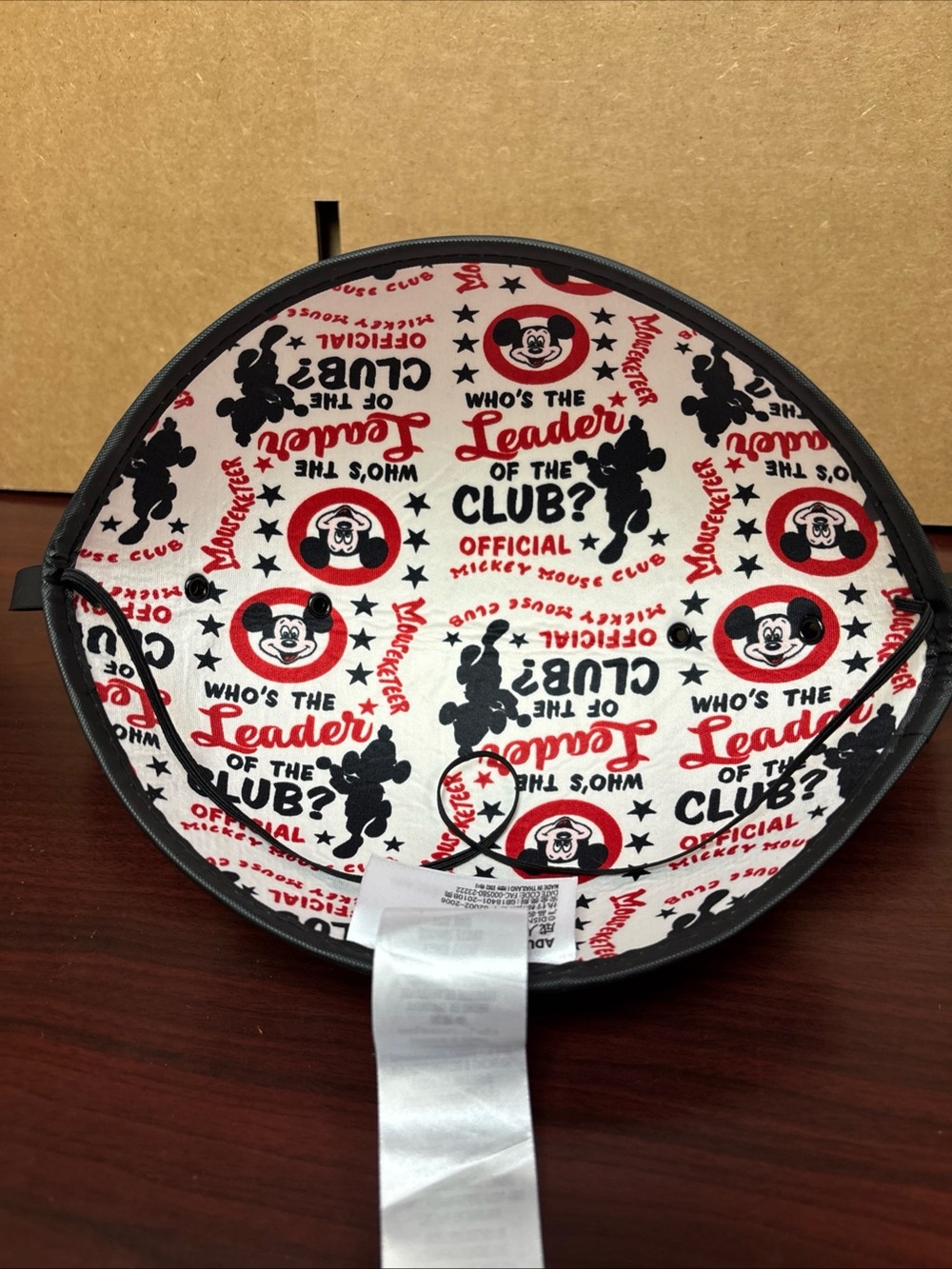 Disney World Mickey Mouse Clubhouse Mouseketeer Mickey Ears Hat One Size Black - Picture 3 of 4